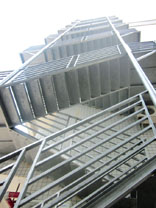 茂名职业技术学院户外消防铁梯安装工程