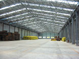 深圳蛇口船业玻璃钢厂钢结构厂房制安工程
